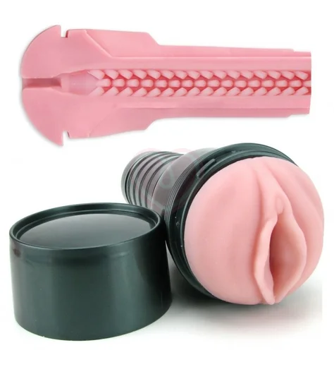 Мастурбатор вагина с вибрацией Fleshlight Vibro Pink Lady с рельефом Touch фото 6