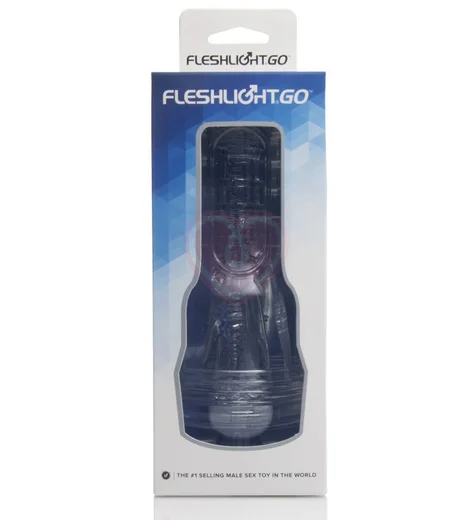 Уменьшенный мастурбатор Fleshlight GO Torque в прозрачном корпусе фото 2