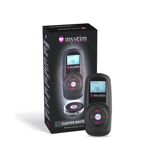 Генератор импульсов Mystim Cluster Buster беспроводной фото 3