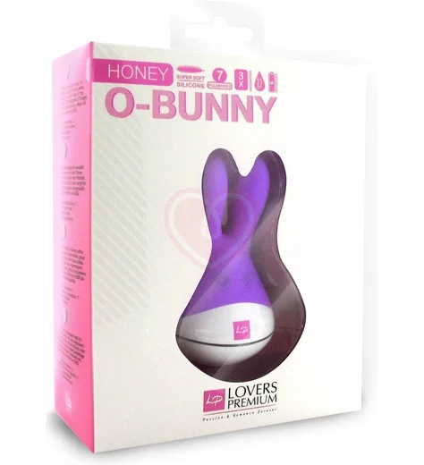 Мини-вибратор зайка O-Bunny фиолетовый фото 5