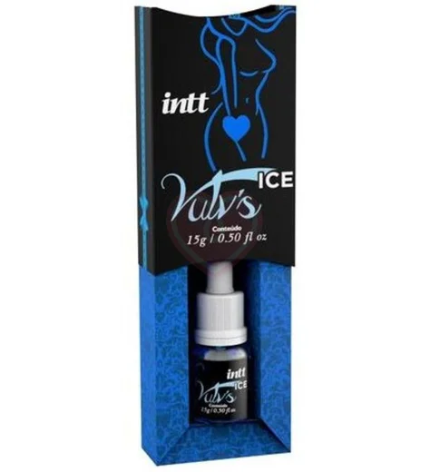 Стимулирующий клиторальный гель Intt Vulv's Ice с температурным эффектом 15 г фото 2