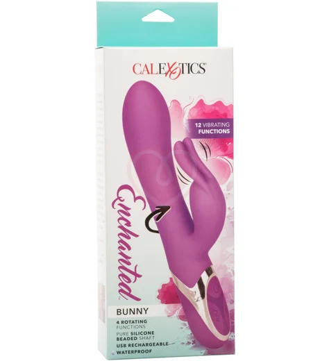 Вибратор-кролик с ротацией Enchanted Bunny лиловый фото 6
