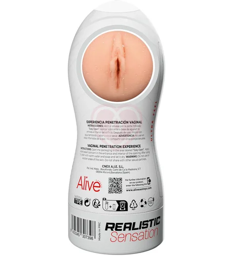 Мастурбатор-вагина в тубе Maxi Flex Vaginal Experience фото 3