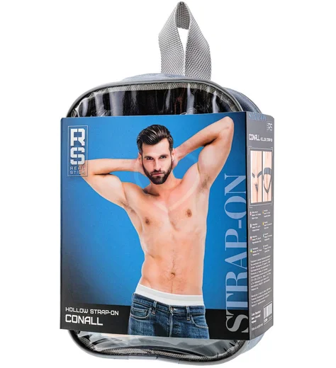 Фаллопротез с креплением RealStick Strap-On Conall телесный фото 5