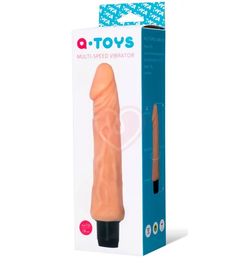 Вибратор реалистичный с выраженной головкой ToyFa A-Toys 17 см фото 2