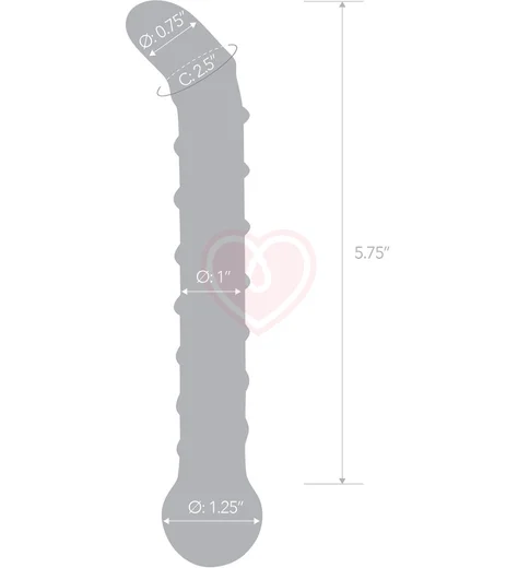 Стеклянный G-стимулятор Glas Mr. Swirly фото 5