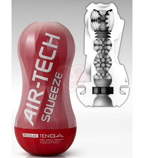 Гибкий мастурбатор Tenga Air-Tech Squeeze Regular фото 2