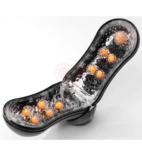 Мастурбатор Tenga Flip Orb Strong Orange Crash чёрный фото 5