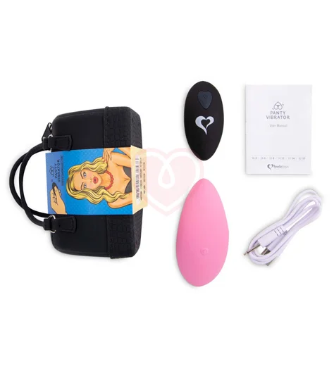 Минивибратор для ношения с пультом управления Panty Vibe Remote Controlled розовый фото 2