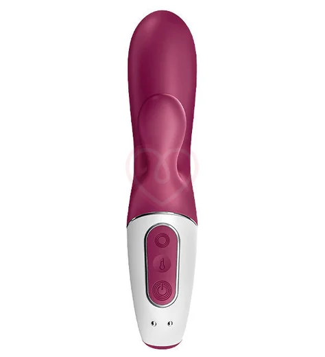Вибратор Satisfyer Hot Bunny с клиторальным стимулятором и функцией нагрева фото 4