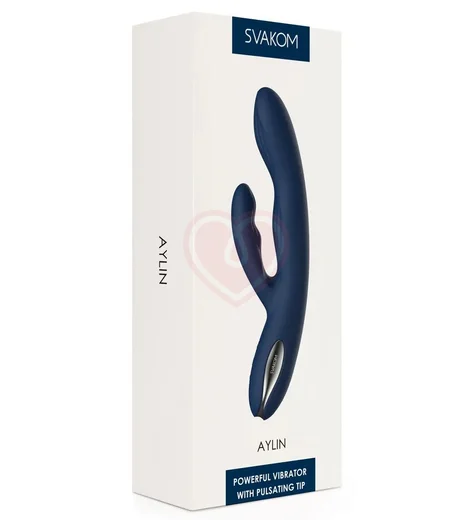 Вибратор с клиторальным стимулятором Svakom Aylin фото 2