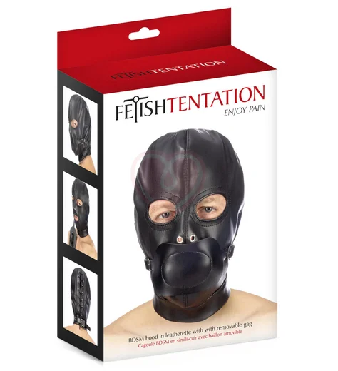 Маска Fetish Tentation с кляпом фото 5