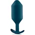 Утяжелённая анальная пробка для ношения b-Vibe Snug Plug 6 большая морская волна фото 3