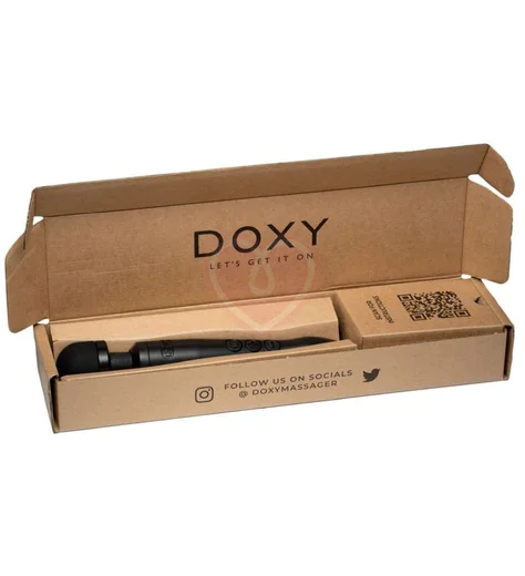 Вибромассажер Doxy USB-C 28 см чёрный фото 4