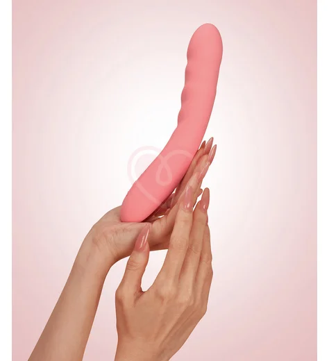 Вибратор с пульсацией Svakom Ava Neo и управлением от приложения персиковый фото 8