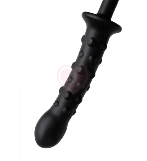 Двусторонний фаллоимитатор Popo Pleasure by Toyfa чёрный фото 5