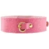 Кожаный ошейник Pecado розовый фото 2