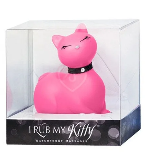 Вибромассажёр кошечка I Rub My Kitty розовая фото 2