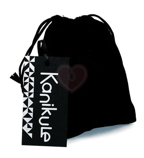 Маленькая золотая алюминиевая анальная пробка Small с сиреневым стразом фото 2