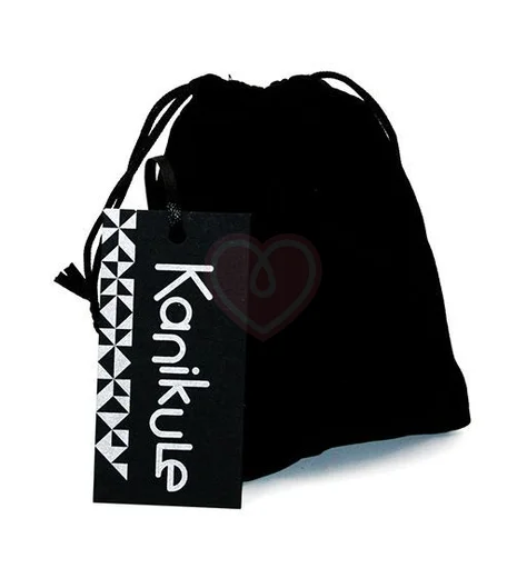 Маленькая золотая алюминиевая анальная пробка Small с жёлтым стразом фото 2