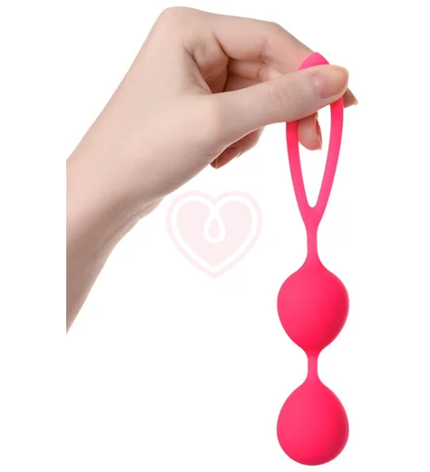 Вагинальные шарики ToyFa A-Toys розовые фото 2