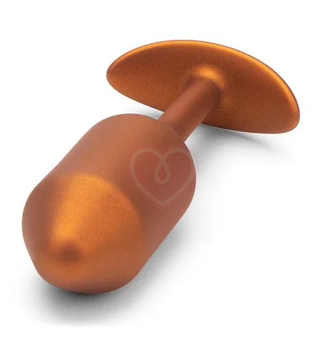 Утяжелённая пробка для ношения b-Vibe Snug Plug 2 Limited Edition малая фото 6