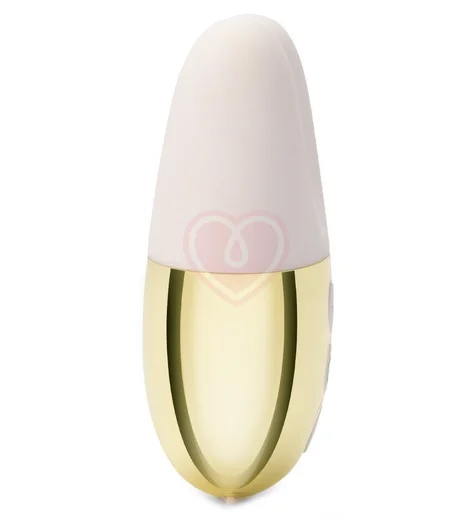 Мини-вибратор с двумя кончиками Le Wand Double Vibe белое золото фото 2