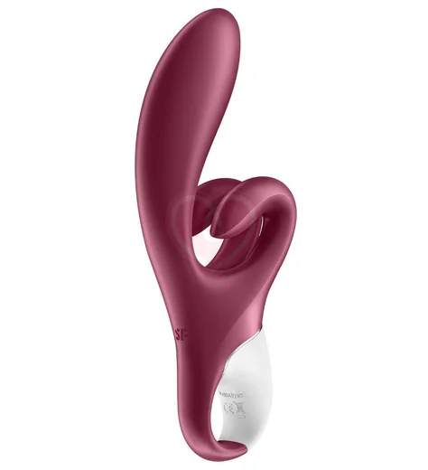 Вибратор с двойным клиторальным стимулятором Satisfyer Touch Me бордовый фото 4