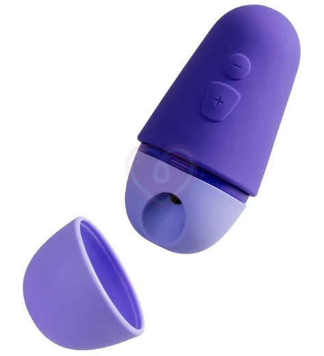 Вакуумный клиторальный стимулятор Romp Free X фиолетовый фото 3