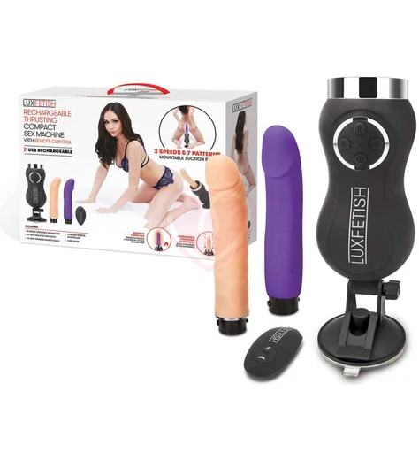 Портативная секс-машина Thrusting Compact Sex Machine фото 7