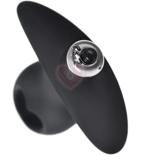 Анальная пробка расширитель с вибрацией Popo Pleasure by Toyfa Cordis S чёрная фото 3