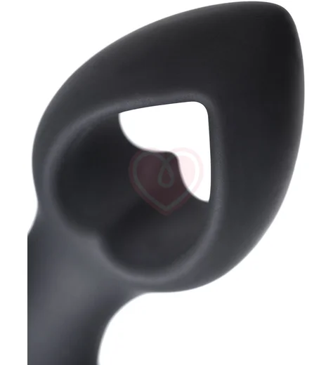 Анальная пробка расширитель с вибрацией Popo Pleasure by Toyfa Cordis S чёрная фото 5