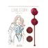 Набор сменных вагинальных шариков Love Story Valkyrie Wine Red винный фото 4