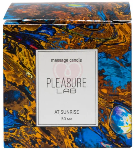 Массажная свеча Pleasure Lab At Sunrise табак и какао фото 3