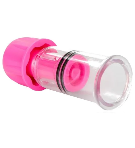 Присоски для сосков Vacuum Twist Suckers розовые фото 3