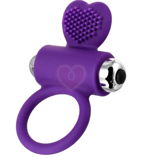 Кольцо с ресничками Jos Pery фиолетовое фото 9