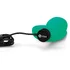 Ребристая вибропробка b-Vibe Twist Texture Plug зелёная фото 4