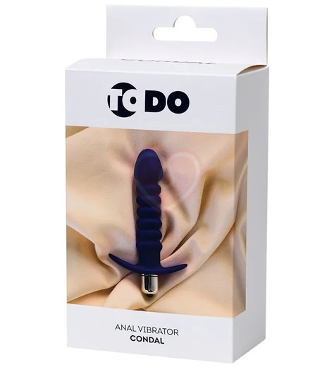 Анальный стимулятор ToDo Condal фиолетовый фото 2