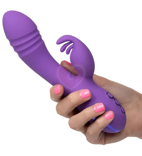 Вибратор с ротацией West Coast Wave Rider и клиторальным кончиком фото 3