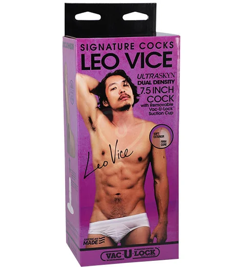 Фаллоимитатор слепок фаллоса Ultraskyn Leo Vice телесный фото 5