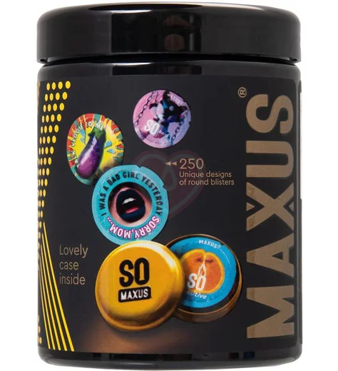 Набор точечно-ребристых презервативов Maxus Special X-Edition 12 шт с кейсом фото 4