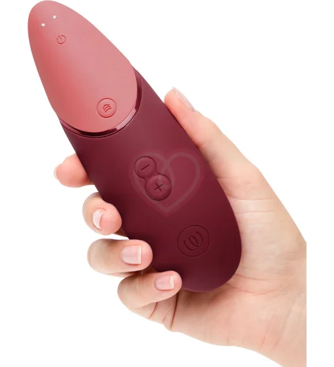 Бесконтактный клиторальный стимулятор Womanizer Next бордовый фото 7
