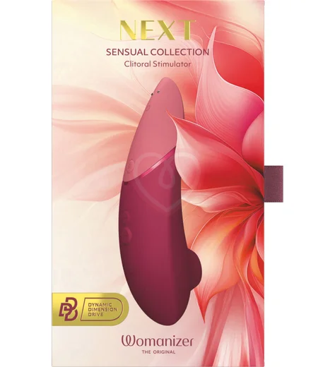 Бесконтактный клиторальный стимулятор Womanizer Next бордовый фото 11