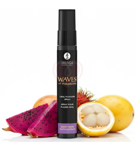 Спрей для орального секса Shunga Waves of Pleasure Экзотические фрукты 20 мл фото 2