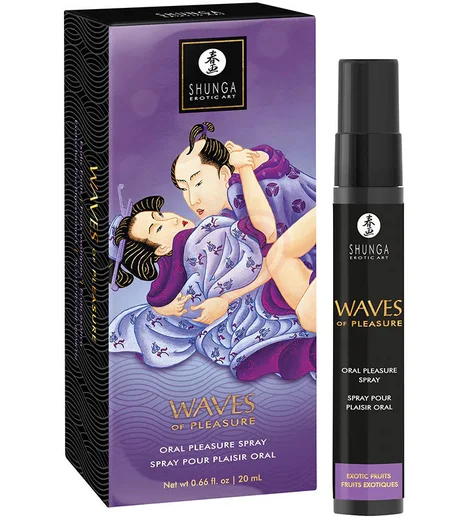 Спрей для орального секса Shunga Waves of Pleasure Экзотические фрукты 20 мл фото 3