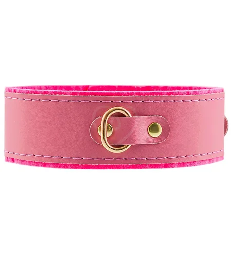 Двухслойный ошейник Pecado розовый фото 2