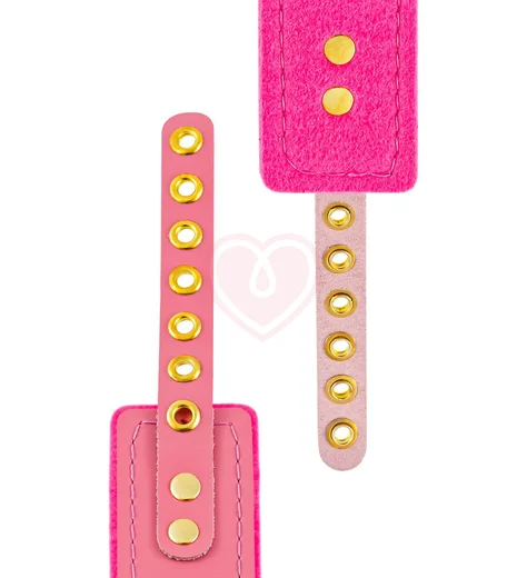 Двухслойный ошейник Pecado розовый фото 5