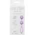 Вагинальные шарики Love Story Diaries of a Geisha Violet Fantasy сиреневые фото 2