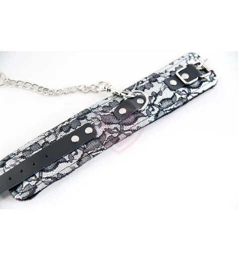 Кружевные поножи ToyFa Marcus серебряные фото 3