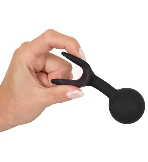 Круглая анальная пробка с шариком внутри Backdoor Friend Size Medium фото 5